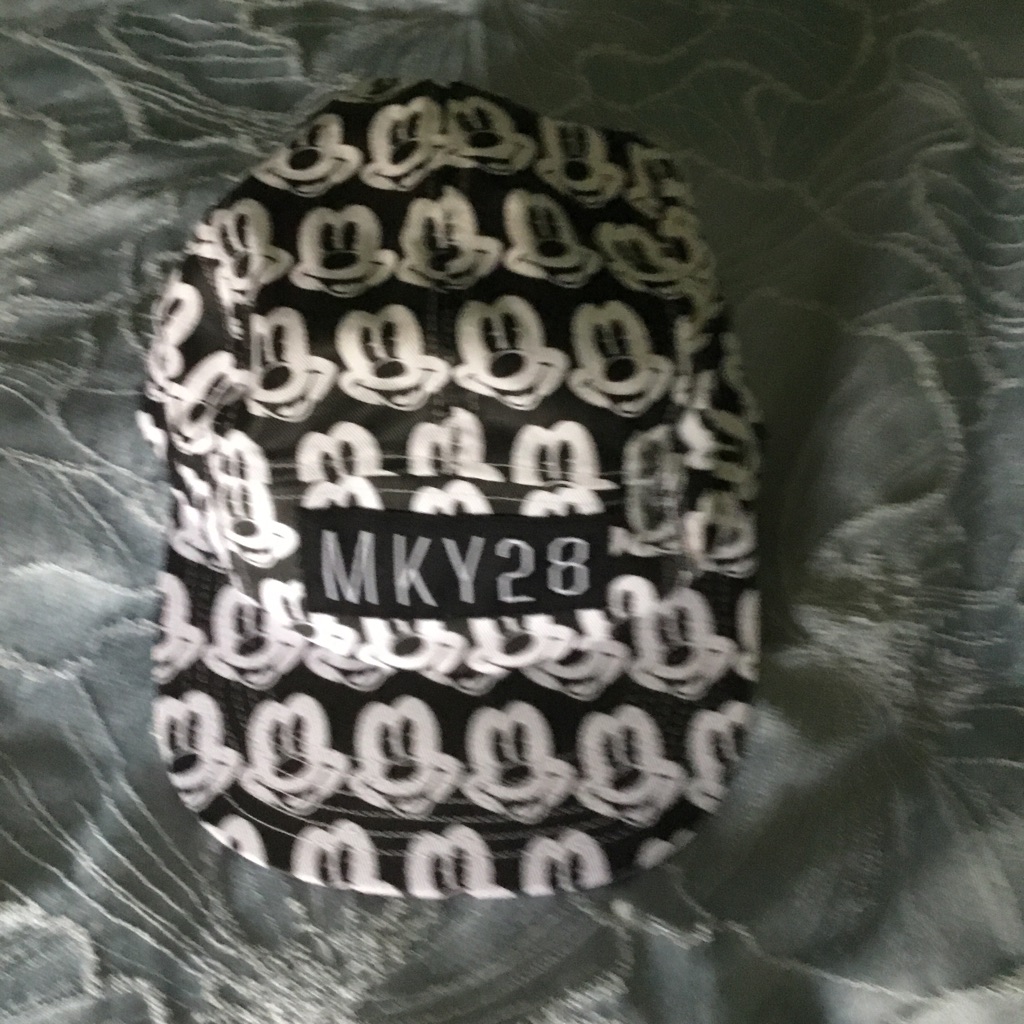 Neff Mky28 Disney Collection Mickey Mouse Black White Adjustable Cap